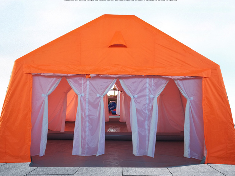橙色消防帐篷